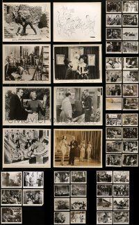 8a314 LOT OF 69 1950S 8X10 STILLS '50s great scenes from a variety of different movies!