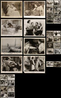 8a322 LOT OF 50 1950S 8X10 STILLS '50s great scenes from a variety of different movies!