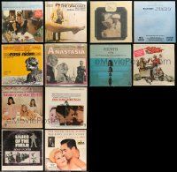 8a242 LOT OF 12 MOVIE SOUNDTRACK RECORDS '50s-70s Breakfast at Tiffany's, Easy Rider, Graduate!