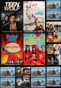 8a365 LOT OF 24 UNFOLDED 13x19 MOSTLY VIDEO POSTERS '10s Family Guy, Archer, Louis CK, Glee & more!