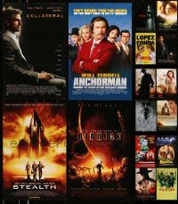 8a099 LOT OF 24 UNFOLDED MINI POSTERS '00s great images from a vairety of different movies!