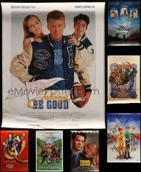 8a486 LOT OF 11 UNFOLDED MOSTLY ONE-SHEETS '80s-90s includes Anthony Michael Hall autograph!