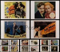 8a105 LOT OF 20 11X17 REPRO LOBBY CARDS '80s classic movie images including King Kong!