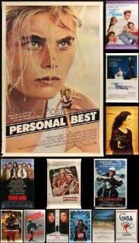 8a483 LOT OF 14 UNFOLDED SINGLE-SIDED MOSTLY 27X41 ONE-SHEETS '70s-90s great movie images!