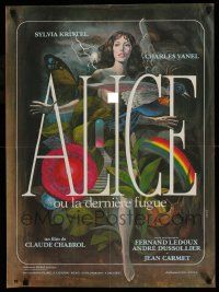 8b206 ALICE OR THE LAST ESCAPADE French 23x31 '77 Chabrol's Alice ou la derniere fugue, Landi!
