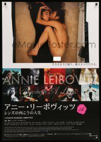 8b837 ANNIE LEIBOVITZ: LIFE THROUGH A LENS DS Japanese 29x41 '08 naked John Lennon & Yoko Ono!