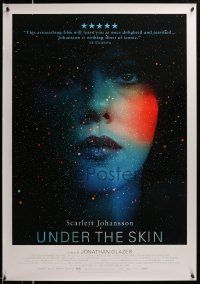 8b033 UNDER THE SKIN Swiss '14 Scarlett Johansson, sci-fi thriller, Neil Kellerhouse art!