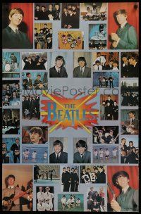 8c593 BEATLES 23x36 commercial poster '76 great images of the band, The Big Four!