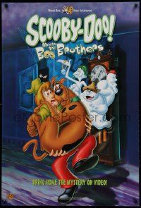 8c575 SCOOBY-DOO MEETS THE BOO BROTHERS 27x40 video poster R00 classic animated cartoon mystery!