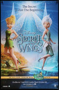 8c576 SECRET OF THE WINGS 26x40 video poster '12 the secret is just the beginning!