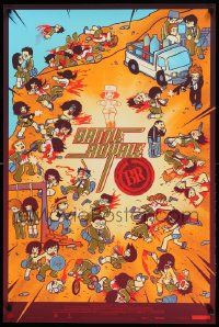 8c241 BATTLE ROYALE signed 24x36 special '13 by Mondo artist Bryan Lee O'Malley, 323/425!