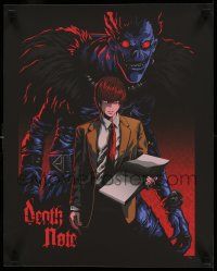 8c401 DEATH NOTE 16x20 special '10s cool anime fantasy artwork, hand-numbered 21/130!