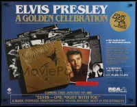 8c308 ELVIS PRESLEY 27x35 music poster '85 A Golden Celebration, images of the King!