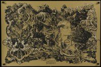 8c418 GAME OF THRONES 24x36 special '12 art by Zouravliov of Mother of Dragons & more, 80/200!