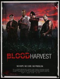 8c435 LEFT 4 DEAD 18x24 special '08 cool zombie infection horror game, Blood Harvest!