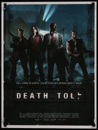 8c436 LEFT 4 DEAD 18x24 special '08 cool zombie infection horror game, Death Toll!
