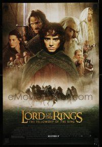8c371 LORD OF THE RINGS: THE FELLOWSHIP OF THE RING advance mini poster '01 J.R.R. Tolkien, Frodo!