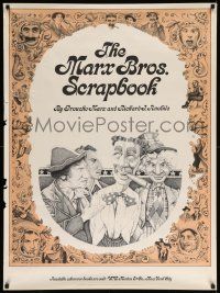 8c450 MARX BROS. SCRAPBOOK 30x41 special '73 an illustrated biography!