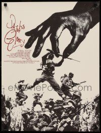 8c262 PATHS OF GLORY signed 18x24 special '12 by Mondo artist Jay Shaw, 27/39, artist's proof!
