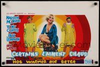 8c775 SOME LIKE IT HOT REPRO 14x22 Belgian special '90s Wilder, Monroe, Curtis & Lemmon!