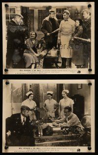 8d929 DOCTOR BULL 2 8x10 stills R36 directed by John Ford, Will Rogers as a country doctor!
