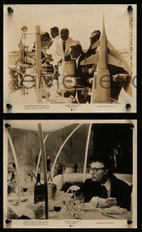 8d663 8 1/2 6 8x10 stills '63 Federico Fellini classic, Marcello Mastroianni!