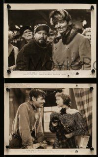 8d534 CALL OF THE WILD 8 from 7.75x10 to 8x10 stills R43 Clark Gable, Loretta Young, Jack London!