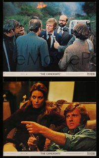 8d048 CANDIDATE 8 8x10 mini LCs '72 cool images of Robert Redford, Carlson, Melvyn Douglas!