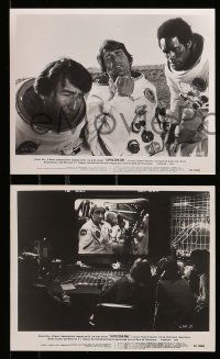 8d787 CAPRICORN ONE 4 8x10 stills '78 astronauts Elliott Gould, O.J. Simpson & James Brolin!
