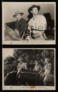8d329 CHARGE AT FEATHER RIVER 13 3D 8x10 stills '53 Guy Madison, Native American Helen Westcott
