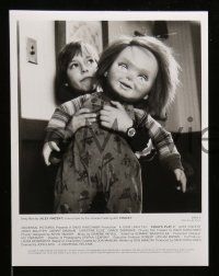 8d621 CHILD'S PLAY 2 7 8x10 stills '90 great kooky horror images of Chucky & Alex Vincent!