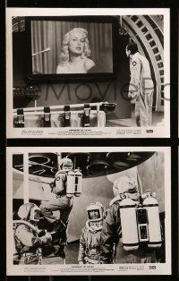 8d537 CONQUEST OF SPACE 8 8x10 stills '55 George Pal sci-fi, it will happen in your lifetime!