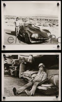 8d402 CORVETTE SUMMER 11 8x10 stills '78 Mark Hamill and sexy Annie Potts, cool sports car image!