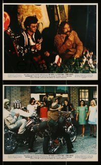 8d129 EASY RIDER 6 color 8x10 stills '69 Peter Fonda, Dennis Hopper & Jack Nicholson, Karen Black!