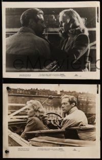 8d484 ESCAPE 9 8x10 stills '48 great images of Rex Harrison & pretty Peggy Cummins!