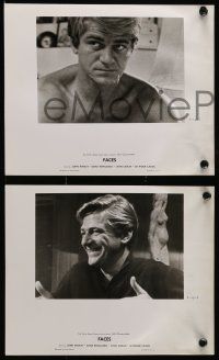 8d734 FACES 5 8x10 stills '68 John Cassavetes cult classic, Seymour Cassel