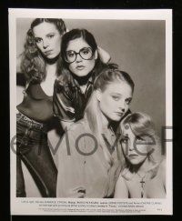8d628 FOXES 7 8x10 stills '80 Jodie Foster, Cherie Currie, Marilyn Kagen & Kandice Stroh!