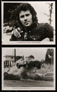 8d439 GONE IN 60 SECONDS 10 8x10 stills '74 H.B. Halicki, great images of stolen cars!