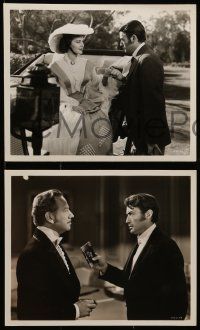 8d677 GREAT SINNER 6 8x10 stills '49 gambler Gregory Peck & sexy Ava Gardner w/ Douglas, Barrymore!