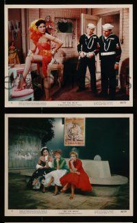 8d145 HIT THE DECK 5 color 8x10 stills '55 Debbie Reynolds, Russ Tamblyn, Ann Miller!