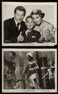 8d565 KNOCK ON WOOD 8 8x10 stills '54 Danny Kaye, Mai Zetterling & ventriloquist dummy!