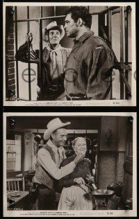 8d373 LAWLESS STREET 12 8x10 stills '55 western cowboy Randolph Scott with Angela Lansbury!