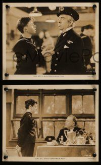 8d872 LORD JEFF 3 8x10 stills '38 great images of Freddie Bartholomew, sailor Mickey Rooney!