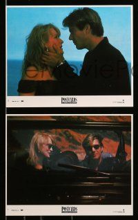 8d093 POSTCARDS FROM THE EDGE 8 8x10 mini LCs '90 Shirley MacLaine & Meryl Streep, Quaid, Hackman!