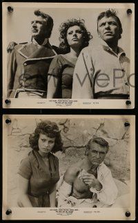 8d818 PRIDE & THE PASSION 4 8x10 stills '57 Cary Grant, Sophia Loren, Frank Sinatra, Stanley Kramer