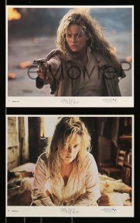 8d095 QUICK & THE DEAD 8 8x10 mini LCs '95 Sharon Stone, Hackman, Leonardo DiCaprio, Russell Crowe
