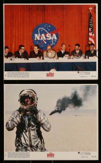 8d126 RIGHT STUFF 7 8x10 mini LCs '83 Ed Harris, Dennis Quaid, 1st NASA astronauts, cool images!
