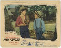 8f383 ADVENTURES OF TOM SAWYER LC '38 Tommy Kelly as Mark Twain's classic character w/Jackie Moran