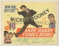 8f029 ANDY HARDY COMES HOME TC '58 Mickey Rooney & his son Teddy together for the first time!