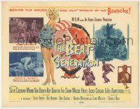 8f039 BEAT GENERATION TC '59 sexy Mamie Van Doren, Ray Danton, Jim Mitchum, Steve Cochran